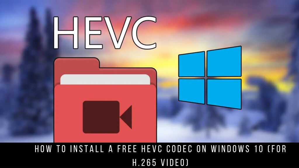 hevc codec install